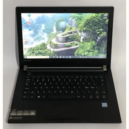 Ноутбук Lenovo V510-14IKB / 14" FullHD / i5-7200U / 8GB / 256GB SSD / Win10Pro / сканер отпечатка - Б/у