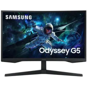 Монiтор Samsung 32" Odyssey G5 S32CG550 Black (LS32CG550EIXUA)