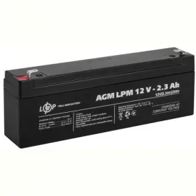 Аккумуляторная батарея LogicPower LPM 12V 2.3AH (LPM 12 - 2.3 AH)