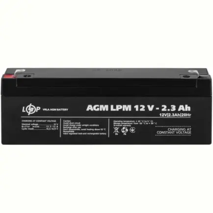 Акумуляторна батарея LogicPower LPM 12V 2.3AH (LPM 12 - 2.3 AH)