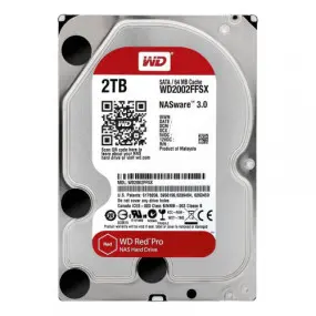 Накопитель HDD SATA 2.0TB WD Red Pro NAS 7200rpm 64MB (WD2002FFSX)