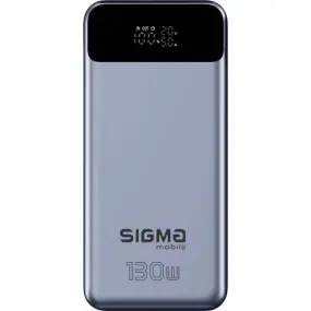 Універсальна мобільна батарея Sigma mobile X-Power SI30A7QLX 30000mAh Silver (4827798479117)