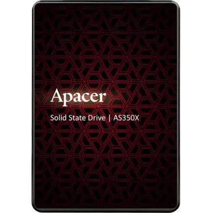 Накопитель SSD  256GB Apacer AS350X 2.5" SATAIII 3D TLC (AP256GAS350XR-1)