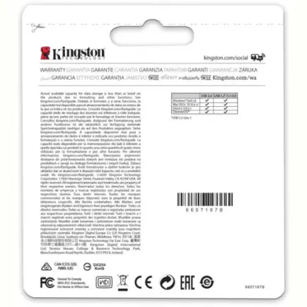 Флеш-накопитель USB3.2 128GB Kingston DataTraveler Micro (DTMC3G2/128GB)