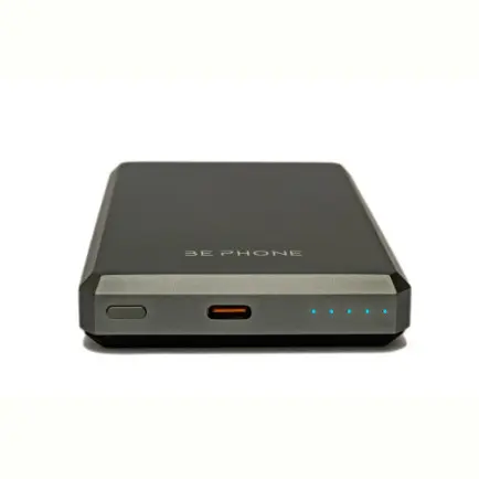 Універсальна мобільна батарея BePhone K6 10000 mAh MagSafe Grey 15W (BP-K6-GR)