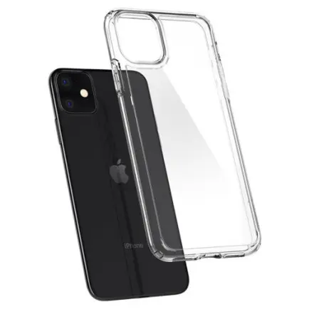 Чехол-накладка Spigen Crystal Hybrid для Apple iPhone 11 Crystal Clear (076CS27086)