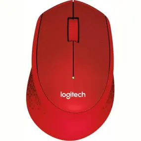 Мышь беспроводная Logitech M330 Silent Plus Red (910-004911)