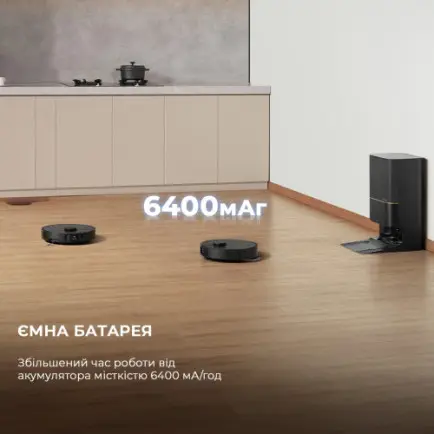 Робот-пылесос Dreame Bot X40 Ultra Complete Black (RLX63CE-2-Bl)