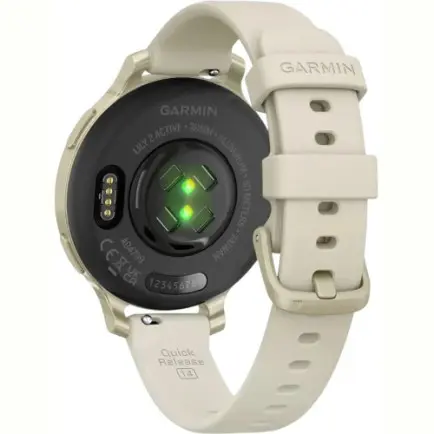 Смарт-часы Garmin Lily 2 Active Lunar Gold with Bone Silicone Band (010-02891-50)