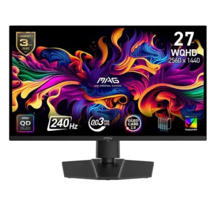 Монитор MSI 27" MAG 271QP QD-OLED X24 Black 240Hz