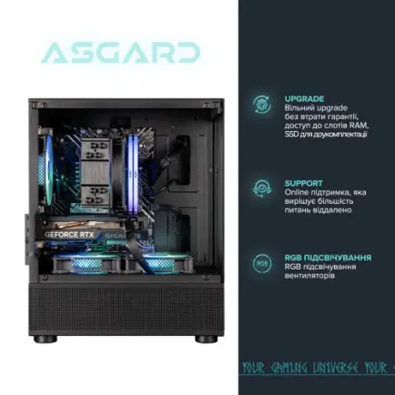 Персональный компьютер ASGARD Eir (A84F.32.S10.56T8.10183)