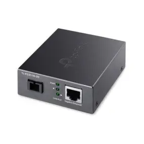 Медиаконвертер TP-Link FC311A-20 (SC/UPC 1xGE, 1xRJ45 GE, SM 9/125 мкм, 20 км, 1550нм TX / 1310нм RX, БП 5В 0.6А)