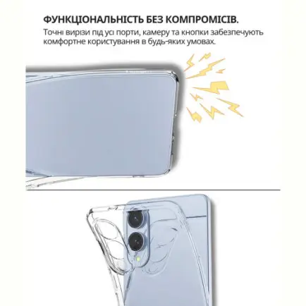 Чохол-накладка BeCover для Samsung Galaxy S25 Edge SM-S937 Transparancy (714678)
