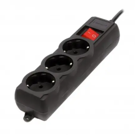 Фильтр питания Gembird Pro (SPG3-G-15B-PRO)