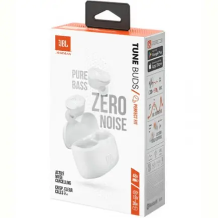 Bluetooth-гарнитура JBL Tune Buds White (JBLTBUDSWHT)