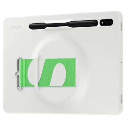Чехол-накладка Samsung Strap Cover для Samsung Galaxy Tab S7 SM-T870/SM-T875/Tab S8 SM-X700/SM-X706 White (EF-GX700CWEGRU)