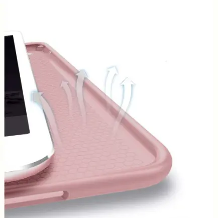 Чeхол BeCover Tri Fold Soft TPU Silicone для Apple iPad Air 11" M2 2024 Pink (711410)