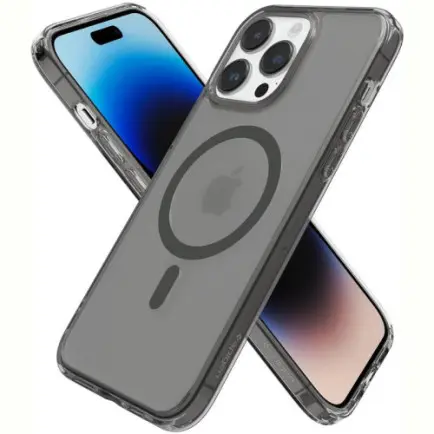 Чохол-накладка Spigen Ultra Hybrid MagFit для Apple iPhone 14 Pro Frost Black (ACS05586)