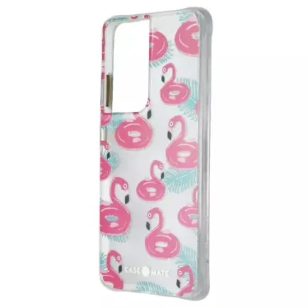 Чeхол-накладка Case-Mate Tough Prints для Samsung Galaxy S21 Ultra SM-G998 Float On Flamingos (CM047278)