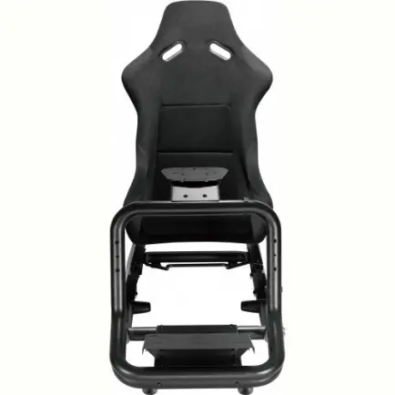 Крісло-кокпіт з кріпленням для керма та педалей GamePro RS167 Black