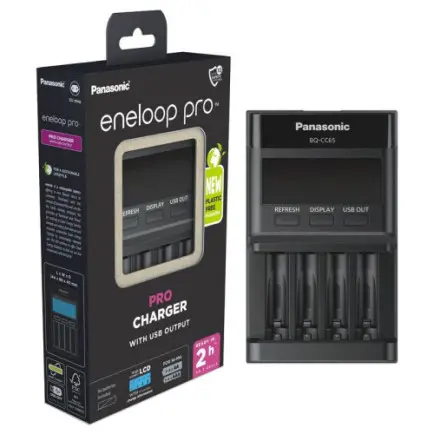 Зарядное устройство Panasonic Eneloop ready AA/AAA (BQ-CC65)