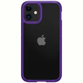 Чехол-накладка Spigen Crystal Hybrid для Apple iPhone 12 Mini Hydrangea Purple (ACS01544)