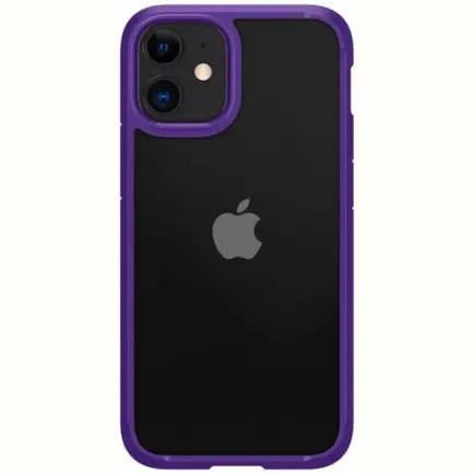 Чехол-накладка Spigen Crystal Hybrid для Apple iPhone 12 Mini Hydrangea Purple (ACS01544)