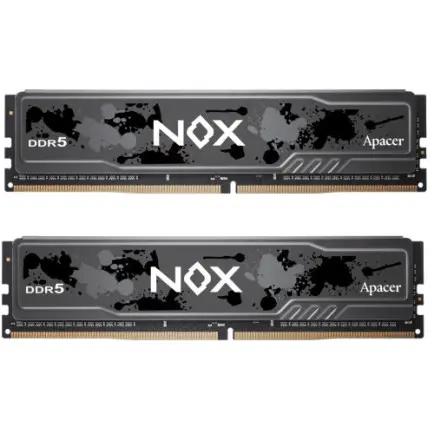 Модуль памяти DDR5 2x16GB/6000 Apacer NOX (AH5U32G60C622MBAA-2)