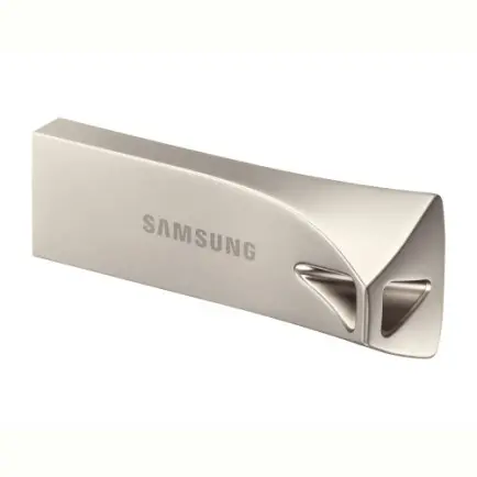Флеш-накопичувач USB3.1 128GB Samsung Bar Plus Champagne Silver (MUF-128BE3/APC)