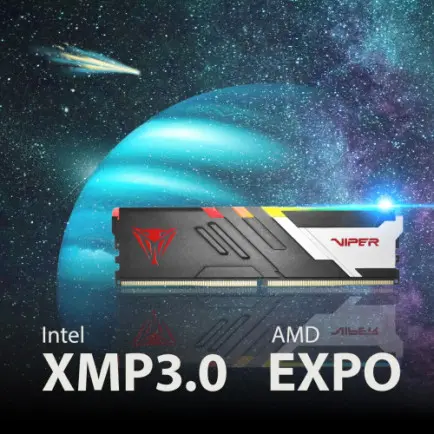 Модуль пам`яті DDR5 2x16GB/7400 Patriot Viper Venom RGB (PVVR532G740C36K)