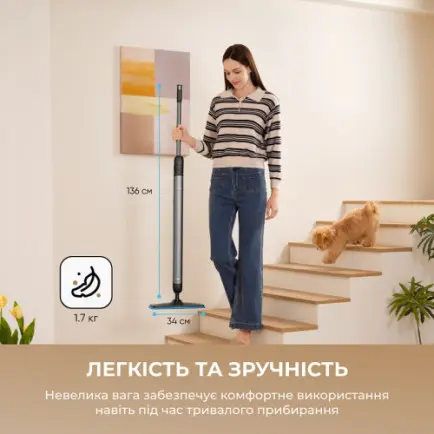 Аккумуляторный моющий пылесос Dreame Mira Mop 10 White (HMF10A-WH)