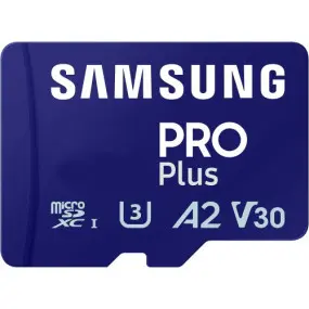 Карта памяти MicroSDXC 128GB UHS-I/U3 Samsung Pro Plus R180/W130MB/s + OTG Card reader (MB-MD128SB/WW)