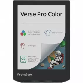 Электронная книга PocketBook 634K3 Verse Pro Color Stormy Sea (PB634K3-1-CIS)