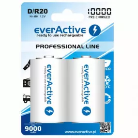 Акумулятор everActive D/HR20 10000mAh BL 2шт