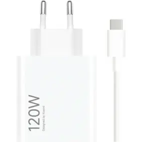 Зарядний пристрій Xiaomi 120W HyperCharge Combo USB-A White (BHR9462EU)