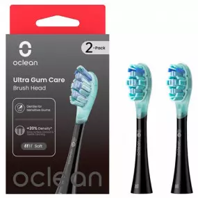 Насадка для зубной электрощетки Oclean UG02 B02 Ultra Gum Care Brush Black (2 шт)
