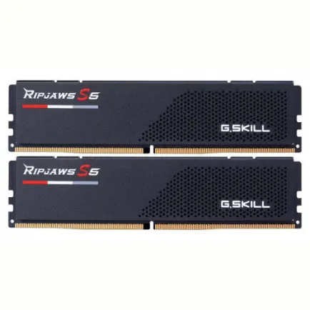 Модуль памяти DDR5 2x32GB/6400 G.Skill Ripjaws S5 Black (F5-6400J3239G32GX2-RS5K)