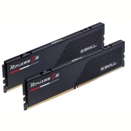 Модуль памяти DDR5 2x32GB/6400 G.Skill Ripjaws S5 Black (F5-6400J3239G32GX2-RS5K)