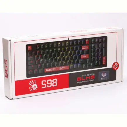 Клавіатура A4Tech S98 Bloody Red