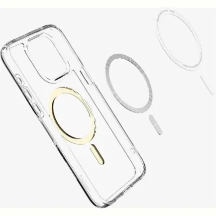 Чохол-накладка Spigen Ultra Hybrid MagFit для Apple iPhone 15 Pro Gold (ACS06718)