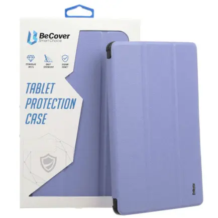 Чeхол BeCover Tri Fold Soft TPU с креплением Apple Pencil для Apple iPad Air 11" M2 2024 Purple (711404)