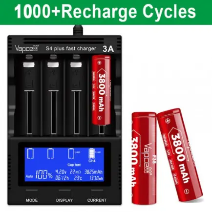 Аккумулятор Vapcell F38 18650 Li-Ion 3800mAh 1шт