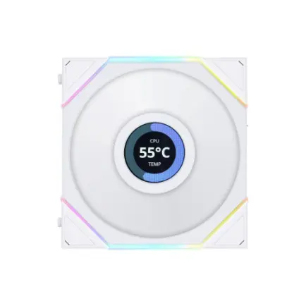 Вентилятор Lian Li TLLCD 120-1, White Cooler (G99.12TLLCD1W.00)