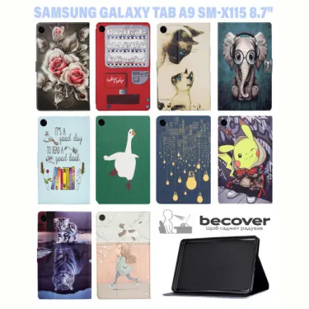 Чeхол BeCover Smart Case для Samsung Galaxy Tab A9 SM-X115 8.7" Predator (711273)