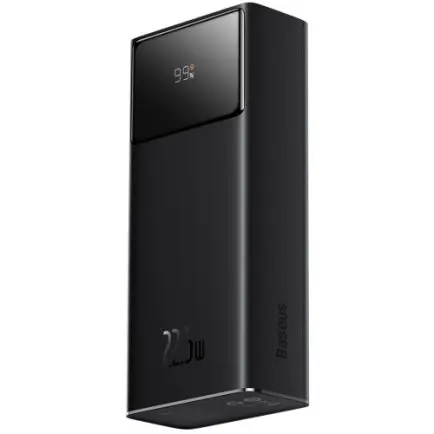 Универсальная мобильная батарея Baseus Star Lord Digital Display 30000mAh, 22.5W Black (PPXJ080101)