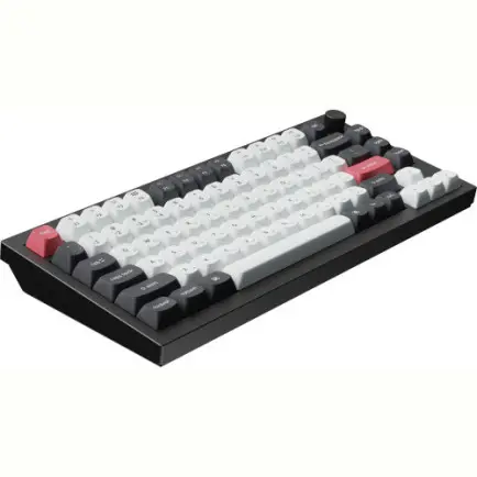 Клавіатура бездротова Keychron Q1 HE Magnetic Switch Black RGB (Q1H-M1-UA)