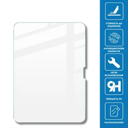 Захисне скло BeCover 3D Edge Full Cover для Apple iPad Air 11" M4 2026 (715170)