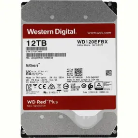 Накопитель HDD SATA 12.0TB WD Red Plus 7200rpm 256MB (WD120EFBX)