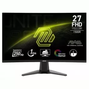 Монитор MSI 27" MAG 27C6X VA Black Curved 250Hz