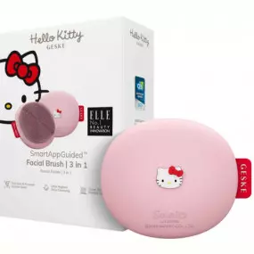 Щетка для лица Geske Facial Brush 3 в 1 by Hello Kitty Pink (HK000017PI01)